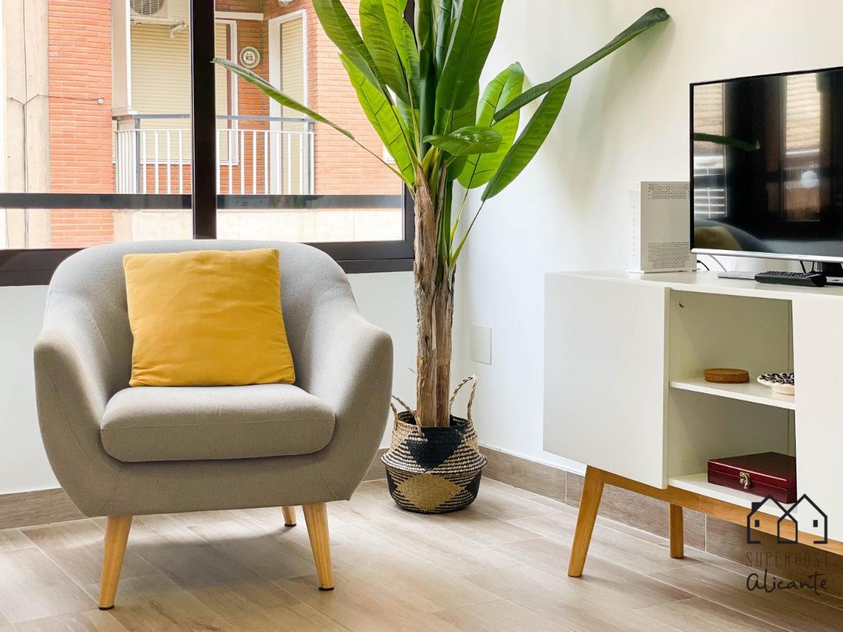 ¨Casa Trigate¨ Diseno Y Comfort En Pleno Centro Alicante Bagian luar foto